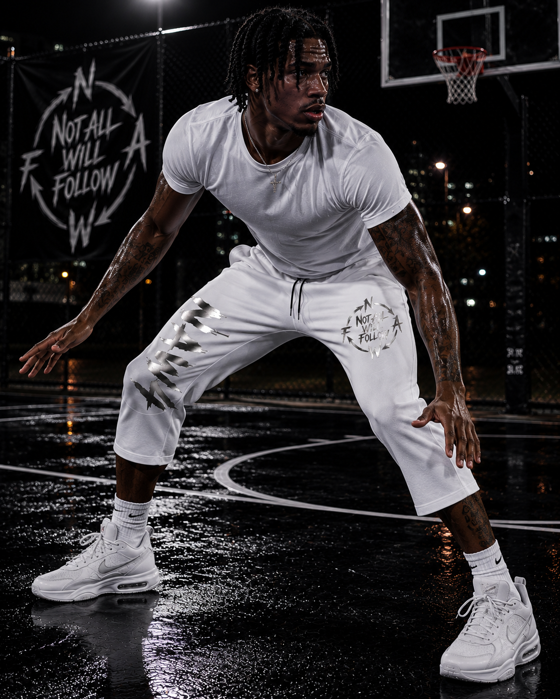 NAW4 Cropped Sweatpants